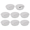 uxcell 8 Pcs 60mm Desk Grommet, Plastic Cable Hole Cover, Wire Cord Cable by uxcell