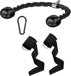 Cable Machine Attachment for Home Gym, Tricep Press LAT Pull Down Attachment by JOTUPLUN