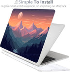Batianda Design Case for M1 MacBook Air 13 Inch Model A2337 A2179 A1932 2021 - Image 4