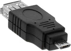 Cmple - Micro USB to USB Adapter Standard USB 2.0 A Female Jack to USB Micro B - Image 3