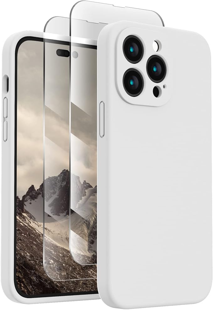 FireNova for iPhone 14 Pro Case, Silicone Upgraded Phone Case with, Soft by FireNova