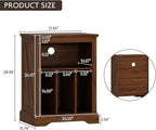 Farmhouse Record Player Stand, 3 Tier End Table, Turntable Stand - Image 6