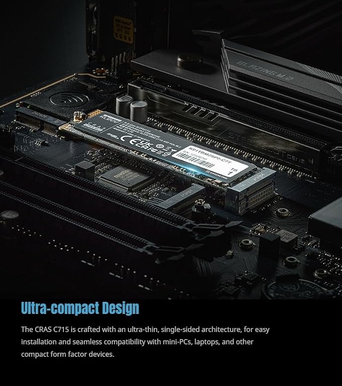 KLEVV CRAS C715 256GB M.2 2280 NVMe PCIe Gen3x4 Laptop & Desktop - Image 6