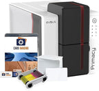 Evolis Primacy 2 Dual-Sided ID Card Printer & Supplies Bundle Badge Machine. by CardImaging