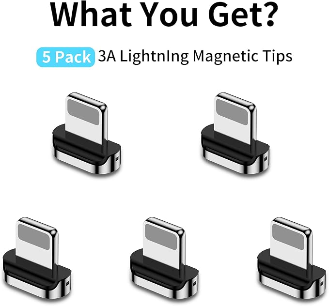 Magnetic Connector Tips Head for Iproduct Devices, only Compatible 3A Magnetic - Image 7