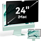 Privacy Screen for iMac 24 Inch 2021-2024 Destop Computer Monitor, Anti Glare by Protescreen