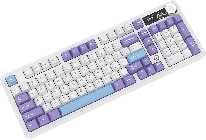 AK980 97Keys Tri-Mode Full Mechanical Keyboard, Gasket-Mounted, Hot-Swappable - Image 4