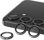 for Samsung Galaxy S25 Camera Lens Protector, Individual Metal Ring Tempered - Image 2