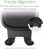 iOttie Car Charger Easy One Touch Wireless 2 Qi Charging CD Slot + Air Vent - Image 5