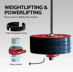 Barbell Clips, Barbell Clamps, Quick Release Olympic Barbell Clamps - Image 4
