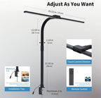 Full Spectrum LED Desk Lamp, Sun Lamp 15W Eye-Caring Table Light - Image 4