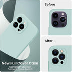 FireNova for iPhone 14 Pro Case, Silicone Upgraded Phone Case with, Soft - Image 3