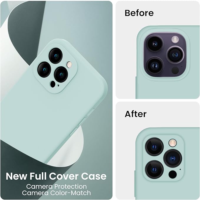 FireNova for iPhone 14 Pro Case, Silicone Upgraded Phone Case with, Soft - Image 3