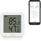 YoLink Indoor Hygrometer Thermometer, 2-Year Data Storage Export, Data loger by YoLink