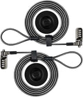 I3C Laptop Cable Lock 4 Digital Combination Lock Security Computer Cable Lock by I3C