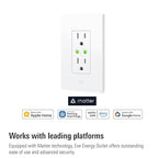 Eve Energy Outlet – Smart Outlet & Power Meter, App & Voice Control, No Bridge - Image 2