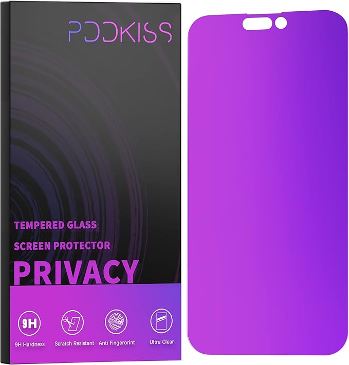 Compatible for iPhone 14 Pro Max Privacy Screen Protector Tempered Glass 6.7 by ScreenProtectorGlass
