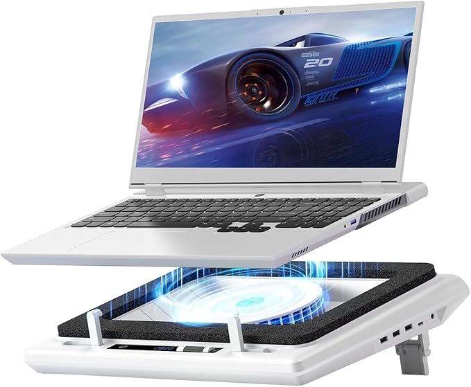 llano V12 Laptop Cooling Pad by TheHorizonofPossibility