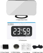 SZELAM LED RGB Digital Alarm Clock, - Image 7