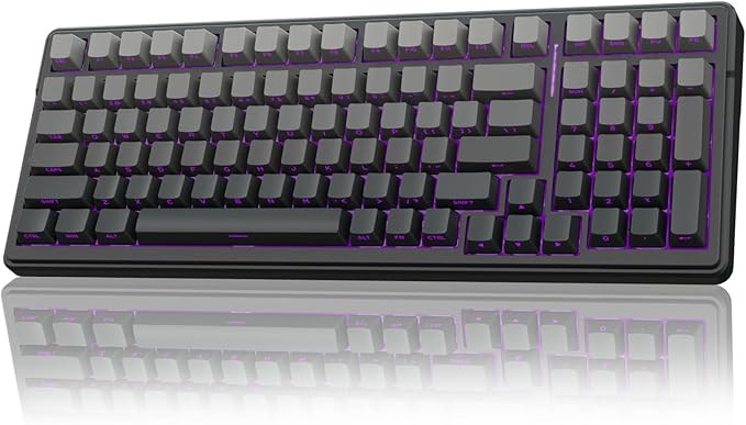 AULA F99 Pro Wireless Mechanical Keyboard, Hot Swappable Custom Keyboard by AULA