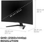 ViewSonic VX3228C-2K 32 Inch 1440p Curved Gaming Monitor - Image 5