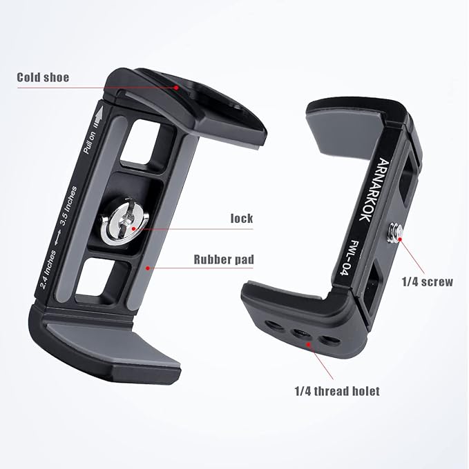 Power Bank Clamp Holder, Camera Cage, - Image 2