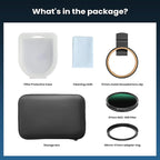 67mm Variable ND2-400 Filter for Phone/DSLR, HD Adjustable Neutral Density - Image 7