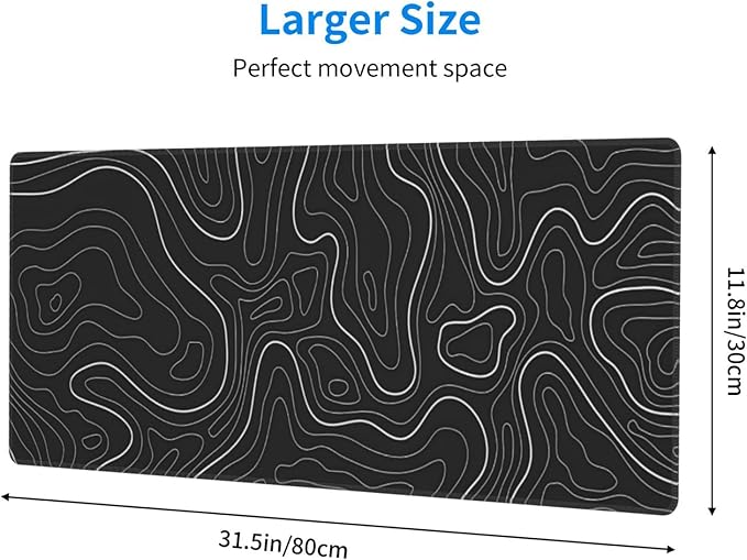 Extended Gaming Mouse Pad, Large Gaming Mouse Waterproof - Image 2