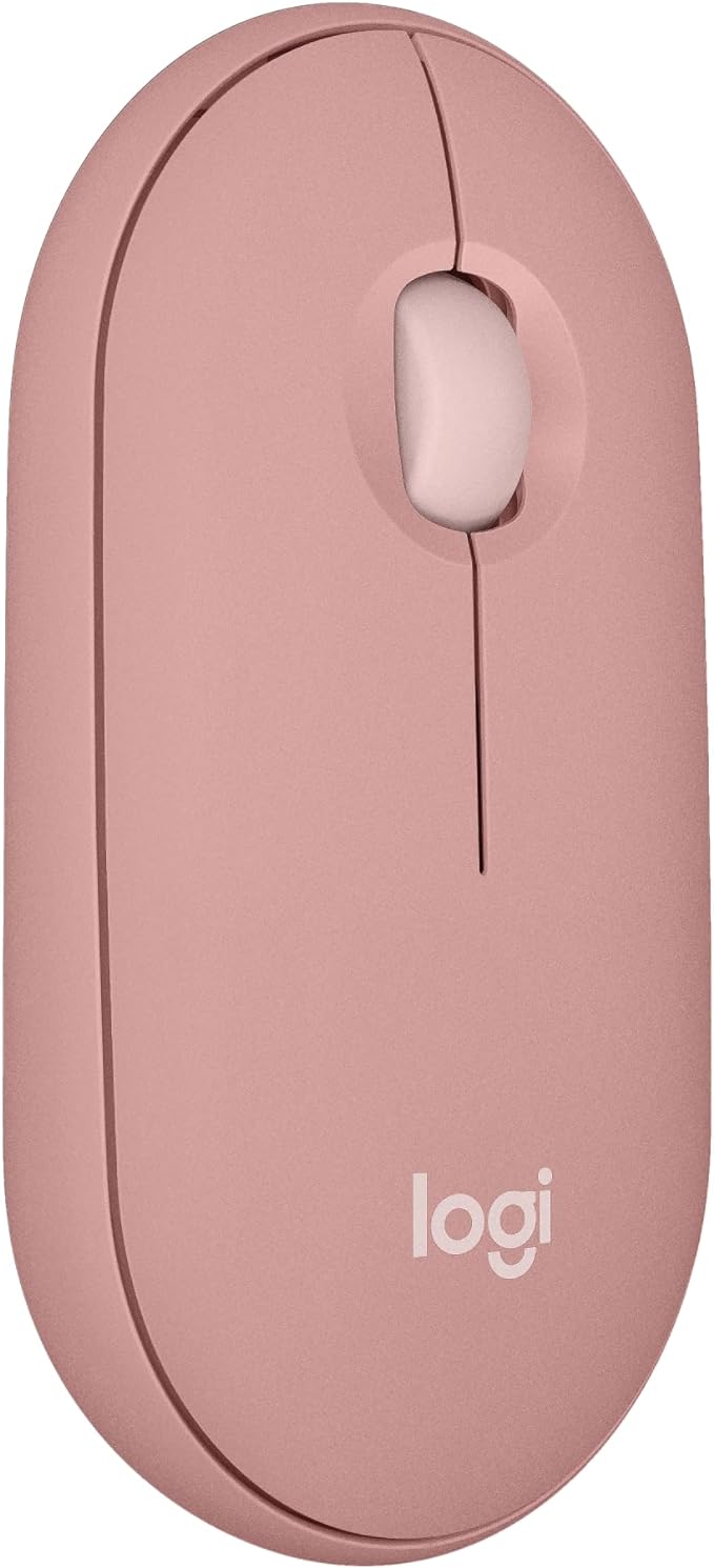 Logitech Pebble Mouse 2 M350s Slim Bluetooth Wireless Mouse, Lightweight by Logitech