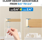 25" Extra Large Under Desk Cable Management, Cinati Wire Organizers No Drill - Image 4