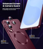 Magnetic for Samsung Galaxy S25 Edge Case Slim Soft Silicone Bumper Shockproof - Image 3