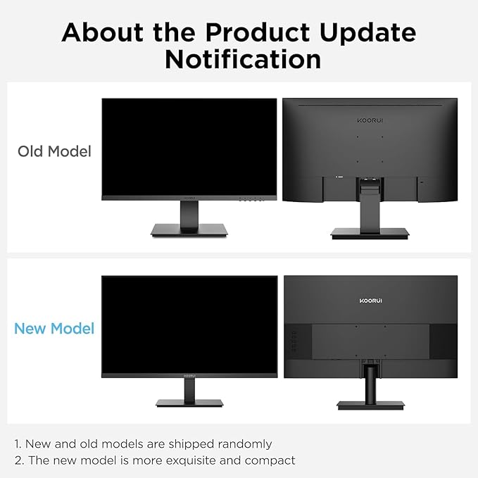 KOORUI 22 Inch Computer Monitor Full HD 1080P 100Hz PC Gaming Screen VA Panel - Image 8