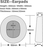 TRANSTEK Replacement Earpads Compatible - Image 7