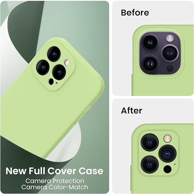 FireNova for iPhone 14 Pro Case, Silicone Upgraded Phone Case with, Soft - Image 3