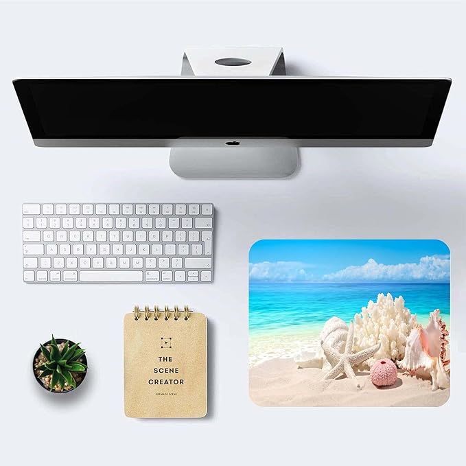 Sand Beach Mouse Pad, Cute Mouse pad, Custom Small Mouse Pads - Image 6