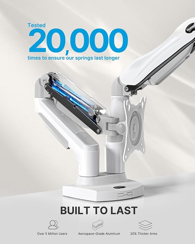 HUANUO Dual Monitor Stand - Image 5