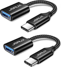 JSAUX USB C to USB 3.0 Adapter, Type C Male to USB Female OTG Cable Compatible by JSAUX