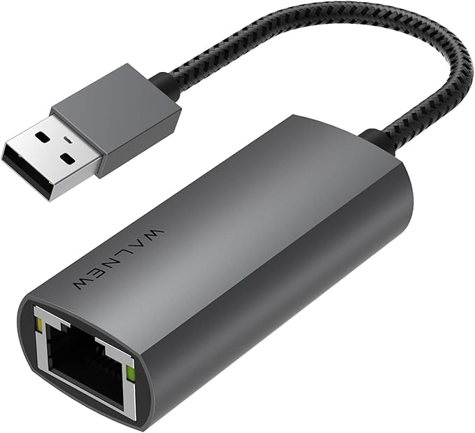 USB 3.0 Ethernet Adapter, WALNEW 1000Mbps Gigabit USB to Ethernet LAN Network by WALNEW
