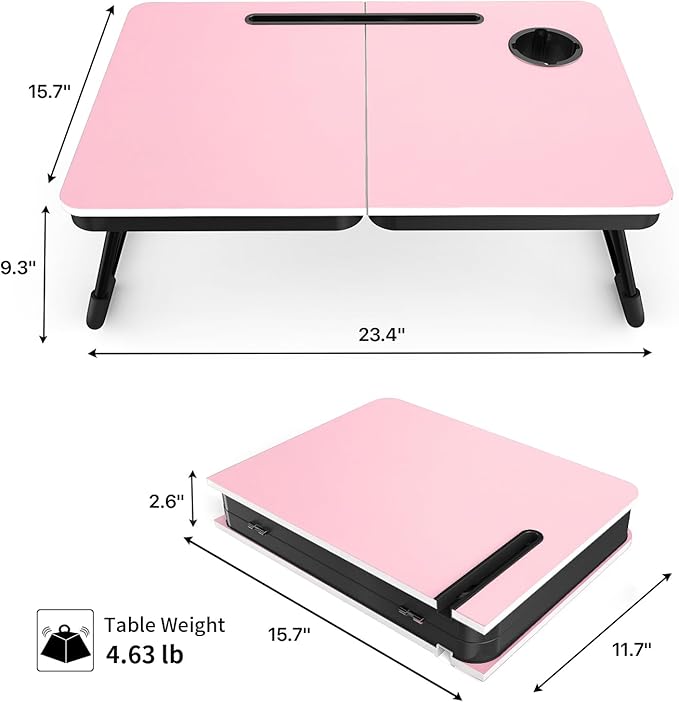 BUYIFY Foldable Laptop Bed Desk - Image 2