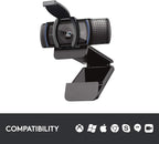 Logitech C920S HD Pro Webcam, Full HD 1080p/30fps Video Calling, Light - Image 8