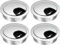 uxcell Cable Hole Cover, 2Inch/50mm Zinc Alloy Desk Wire Cord Cable Grommets by uxcell