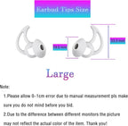 Silicone Ear Tips Replacement Earbud Tips Compatible - Image 2