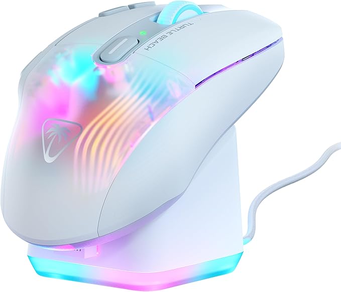 Turtle Beach Kone XP Air Wireless Customizable Ergonomic RGB Gaming Mouse by TurtleBeach