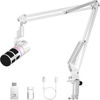 EJoy D10 PRO USB Wireless Gaming Microphone – Boom Arm Mic by COMICA
