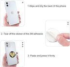 Bonoma Phone Ring Holder, 3 Pack Universal Finger Ring Stand Grip Kickstand Ring - Image 6