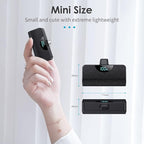 Portable Charger for iPhone 17/16/15, 5200mAh PD USB C Power Bank Built-in - Image 2