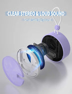 INSMY C12 IPX7 Waterproof Shower Bluetooth Speaker, Portable Small Speaker - Image 7