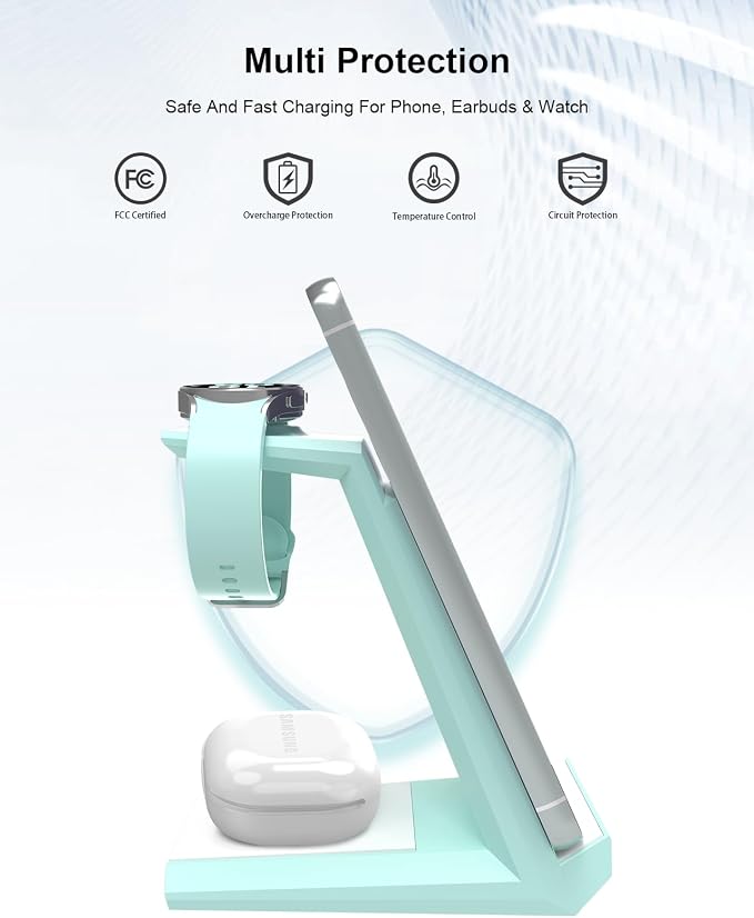 Wireless Charger for Samsung Charging Station - Image 5