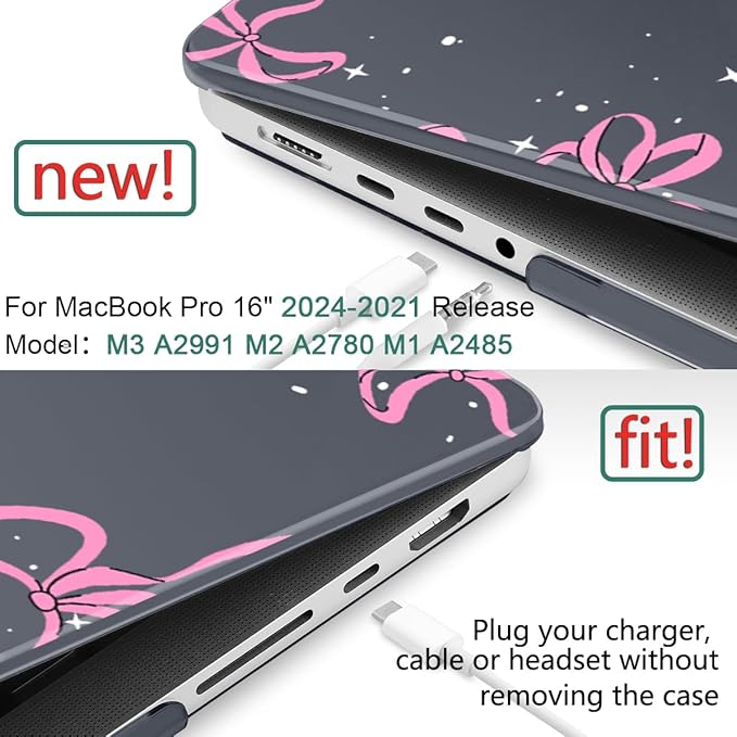 DONGKE for M4 MacBook Pro 16 Inch Case 2024 2023 2021 A3403 A3186 M3 A2991 M2 - Image 2