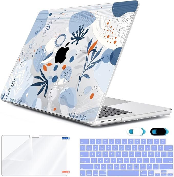 Compatible with 2025 2024-2022 MacBook Air 13.6 inch Case Model A3240 M4 A3113 by HOHAIYOO